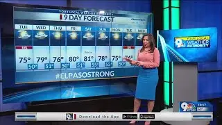 Exclusive 9 day forecast: Near 80 degrees this week