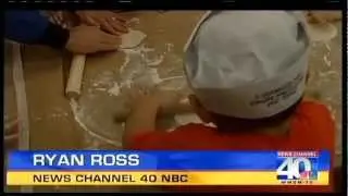 Children bake matzah, learn heritage at pre-Passover event