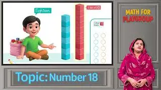 Math 4+ | Number 18 for Parents | Help Your Child Learn at Home