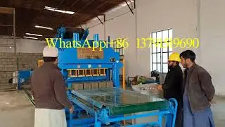Pakistan Automatic Interlocking Soil/Clay Cement Brick Plant 5-10 Compressed Earth Block Machinery