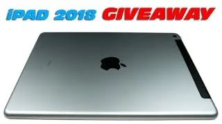 APPLE iPAD 2018 Unboxing & Giveaway