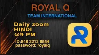 Royal Q Mega Meet Hindi (25-8-2021)