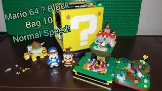 Normal speed LEGO Super Mario 64 Question Mark Block 71395 bag 10 Build (Luigi/Peach/Yoshi/Bowser)