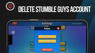 How to Delete Stumble Guys Account | Uninstall Stumble Guys Account Tutorial 2025