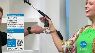 StrongArm Ergonomic Reacher Grabber with Hook   Magnet