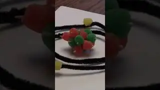 Candy Atom with Gum Drops #scienceproject  #homeschool #science #chemistry