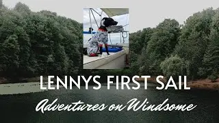 Sailing Windsome ~lenny first sail