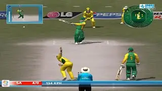 Южная Африка против Австралии | ICC CWC 2011 | EAC07 (пример игрового процесса)