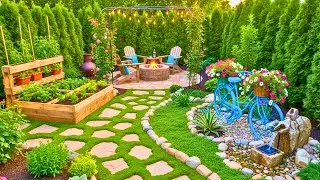 Garden Design & Landscaping Ideas for Every Backyard Size:Easy DIY, Budget-Friendly Weekend Projects