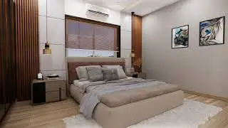 Villa interior animation video