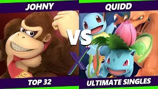 S@X 397 Online Top 32 - JohnY (DK) Vs. Quidd (Pokemon Trainer) Smash Ultimate - SSBU