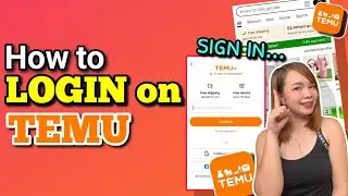 HOW TO LOGIN ON TEMU | SIGN IN | Riencyll Cabile