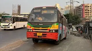 Mumbai Best Bus Spotting At Milind Nagar & Powai with Original Audio 😍