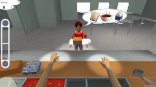 Lunch Lady Simulator - Loafing around