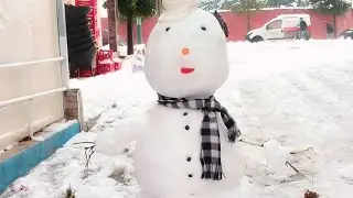 ثلوج الخير في اولماس مناظر تسحر العيون ☃️☃️
