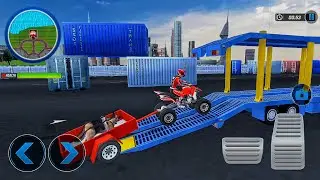 Bike And Truck Transportation - Police Dog Simulator | Android Gameplay