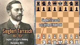 Best Chess: Siegbert Tarrasch vs Romberg 1893