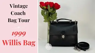 Vintage Coach Bag Tour | 1999 Willis Bag | shop.cristinamoda.com