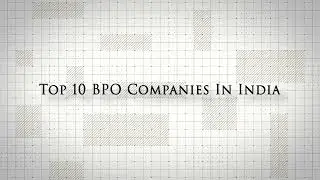Top 10 BPO Companies in India | Leading Business Process Outsourcing Firms #allianze #alliazebpo