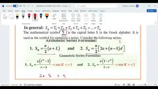 Determining the Sum of a Series Using Sigma Notation | Arithmetic Series Explained