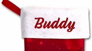 Individually Personalized Christmas Stockings w/ Full-Color Custom Imprint - Only 12 Stocking Min.