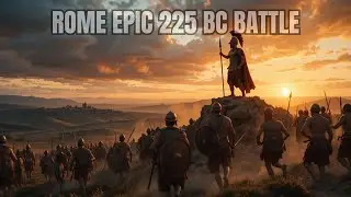 How Rome Crushed the Gauls at Telamon | Epic 225 BC Battle