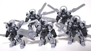 ガンダムシュバルゼッテ　アンサンブルで全5形態再現！　サクッと紹介