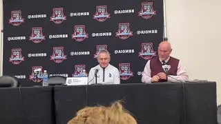 Duquesne basketball coach Keith Dambrot after 57-51 win over VCU in Atlantic 10 championship