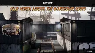 Ollie North across the Warehouse Roofs - Shipyard - Tony Hawk's Pro Skater 3 + 4