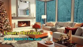 🎄Modern Luxury Christmas BGM 🎵Acoustic Guitar Melodies for a Cozy Home 24-bit-192kHz Hi-Res Audio