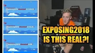Tfue GETS DONATED OVER $10,000 & FALLS OFF HIS CHAIR