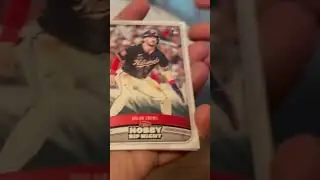 Opening a Hobby Rip Night Pack  #sportscards #baseballcards #baseball #tradingcards #mlb #topps