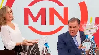 ¡PELEA AL AIRE DE MEDIODÍA NOTICIAS! Luis Otero y Sandra Borghi discutieron por un huevo de pascua