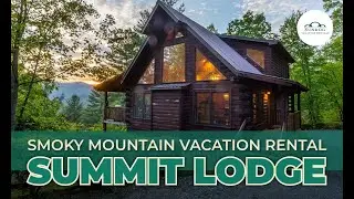 Summit Lodge Smoky Mountain Cabin Rental #smokymountains #fall #airbnb
