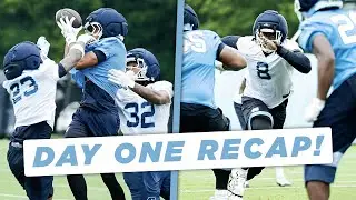 Insights & Observations From Day One Of UNC's Fall Camp! | TH247 Podcast