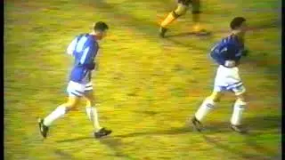 Carlisle United 4 V Hull City 0 Tue 28th January 1997 Auto Windscreens Shield