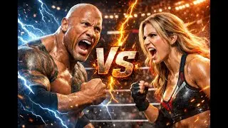 WWE 2K25 LIVE: THE ROCK🔥VS QUEEN ZELINA🔥|| Most BRUTAL Match in WWE😱 #shorts #wwe #trending