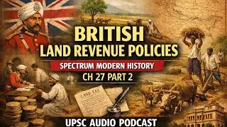 British Land Revenue Policies | Spectrum Modern History | Chapter 27 Part 2 | UPSC Audio Podcast