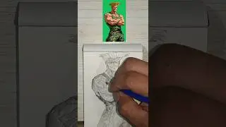 How i draw characters with reference Street fighter #streetfighter #art #sketch #freehand