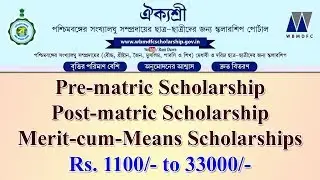 AIKYASHREE Scholarship Rs. 1100 to 33000 for Pre Matric, Post Matric & Merit Cum Means