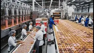 The World&rsquo;s Best Donuts! 🍩 Original American Donuts Manufacturing Process