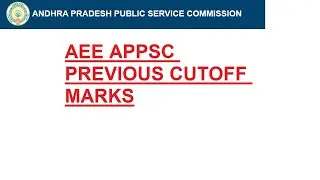 APPSC AE PREVIOUS CUTOFF #appscae #sscje #ssc #APPSCAEECUTOFFMARKS #APPSC #appsc #trending #ssccgl