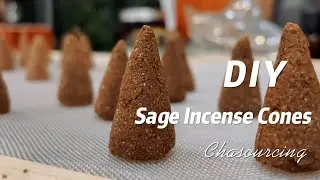How to make your own white sage incense cones at home❓ A Step-by Step guide 🔨 DIY Incense Cones