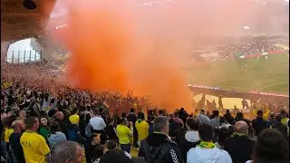 l'hymne Du#FCNantes l'entrée des joueurs et#Tifo de la Tribune Loire 🏟️🔰 ⚽ derby de l'Atlantique 💯
