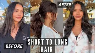 HAIR TRANSFORMATION VLOG - GETTING EXTENSIONS! | NICOLE ELISE