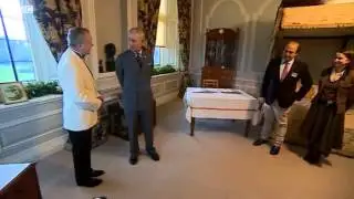 Prince Charles visits Tredegar House
