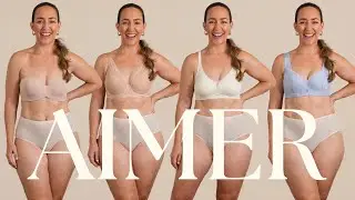 AIMER Intimates Curvy Try-on Haul | Size 8 | 15% OFF code MORGAN15OFF