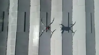 Drone Spraying Shade Coat / Whitewash on Greenhouse &ndash; Fast & Efficient and Safe Application!
