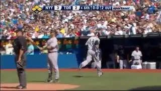 2009 Yankees: A-Rod RBI single, gets 2 run lead vs Blue Jays (9.5.09)