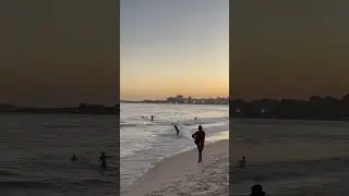 Beautiful Copacabana Sunset, Rio de Janeiro Brazil! 😍🇧🇷 #shorts